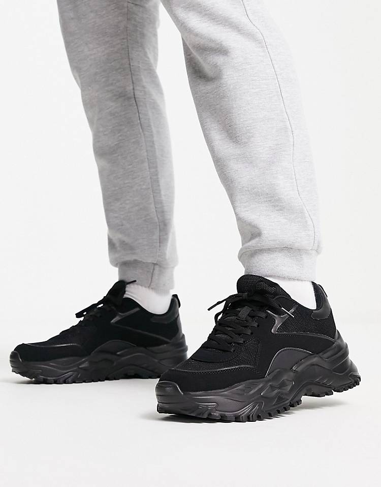 Public Desire adonis sneakers in black